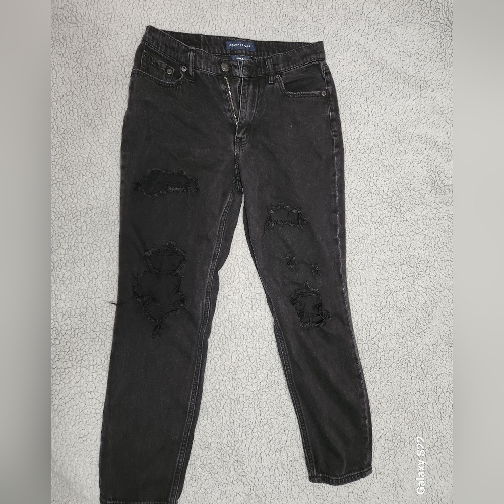 Aeropostale Black Boyfriend Jeans